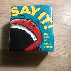 Say IT Card game